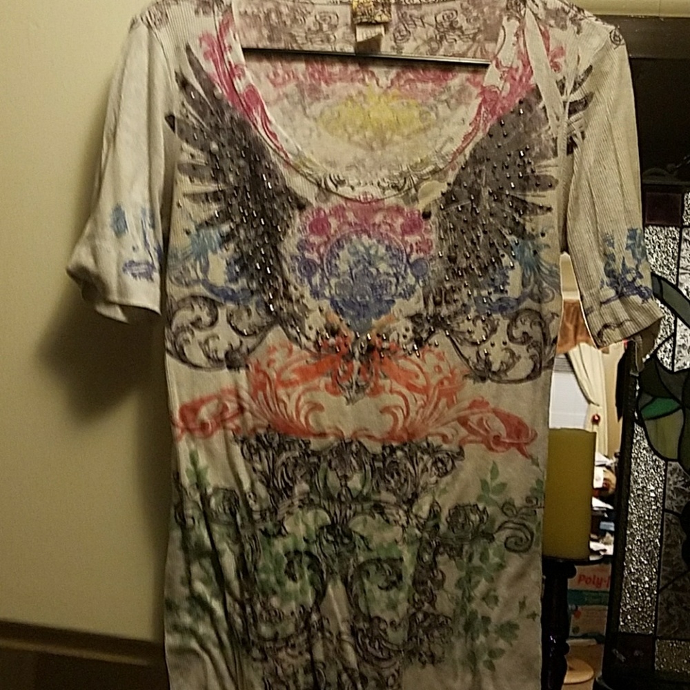 Multi colored tee